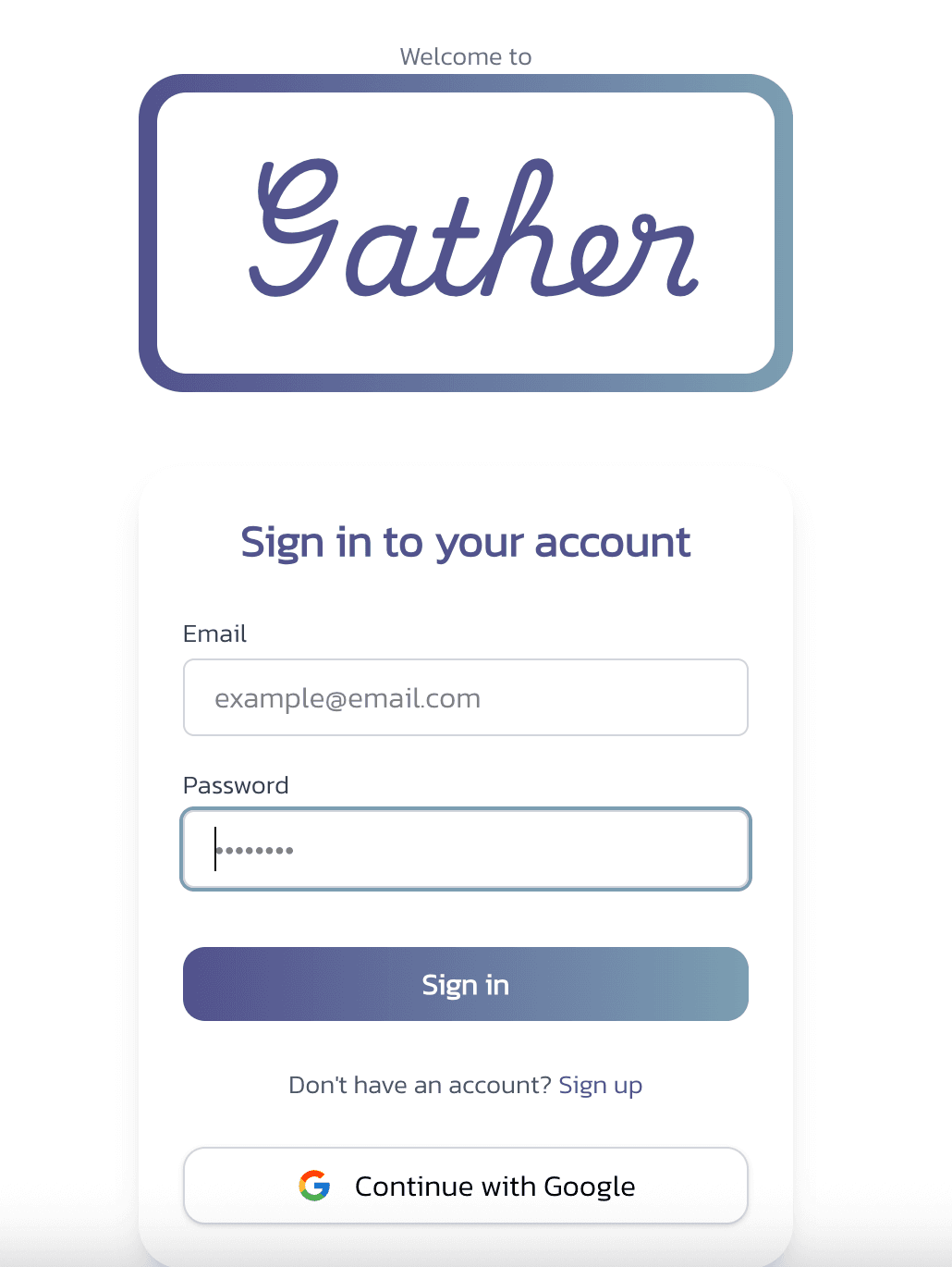 Gather screenshot